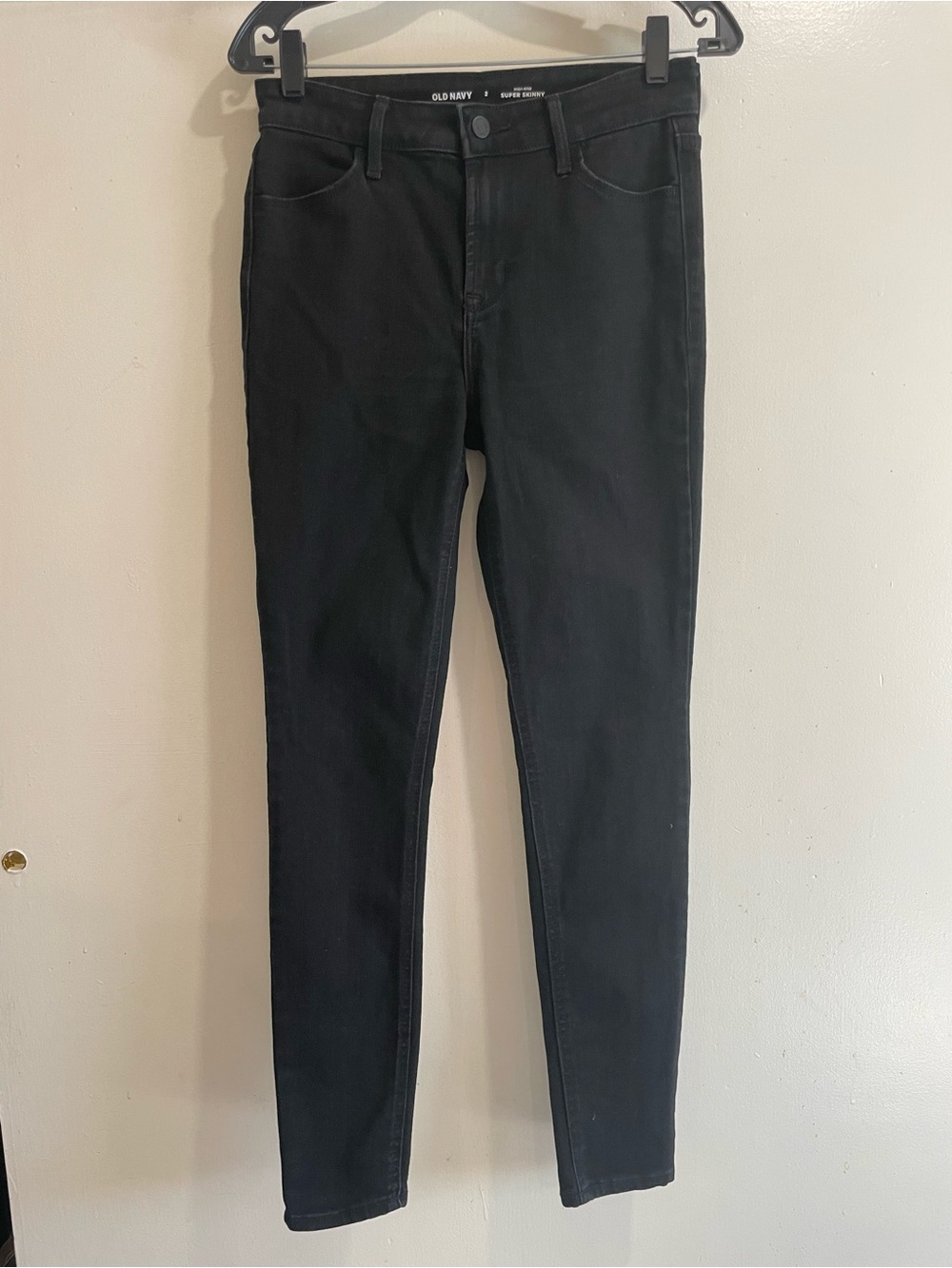 Old Navy Black Skinny Stretch Jeans